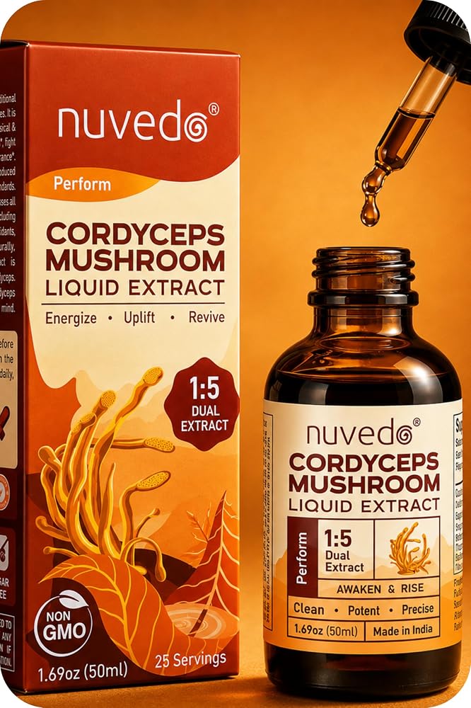 Nuvedo Cordyceps Mushroom Liquid Extract - 50 ml