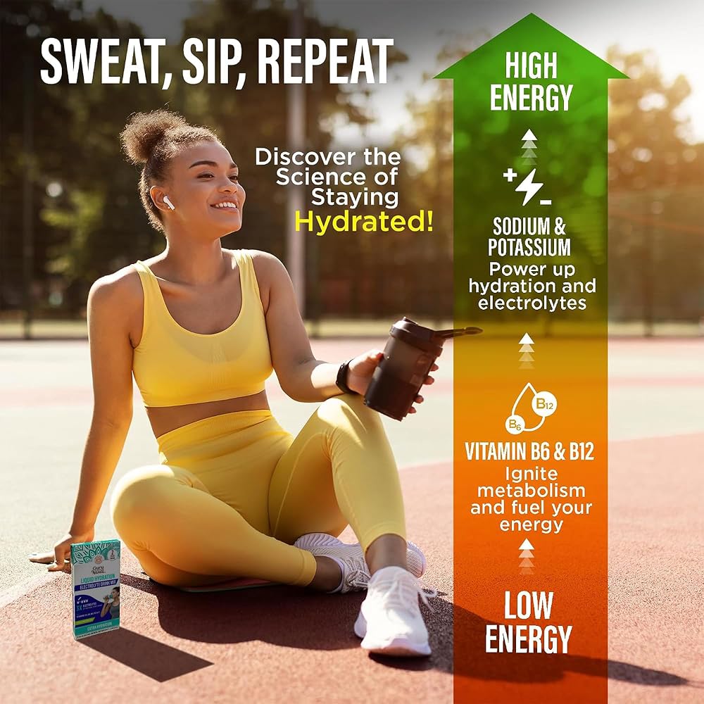 GuruNanda Liquid Hydration Electrolyte Drink Mix Lemon Lime - 2 Sachets - image 4