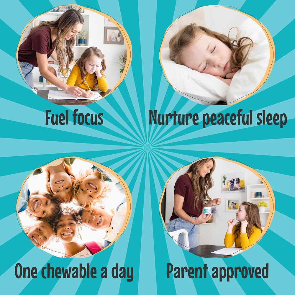 Clarity Prime Super Calm Magnesium Chewable for Kids - 30 Count - image 8