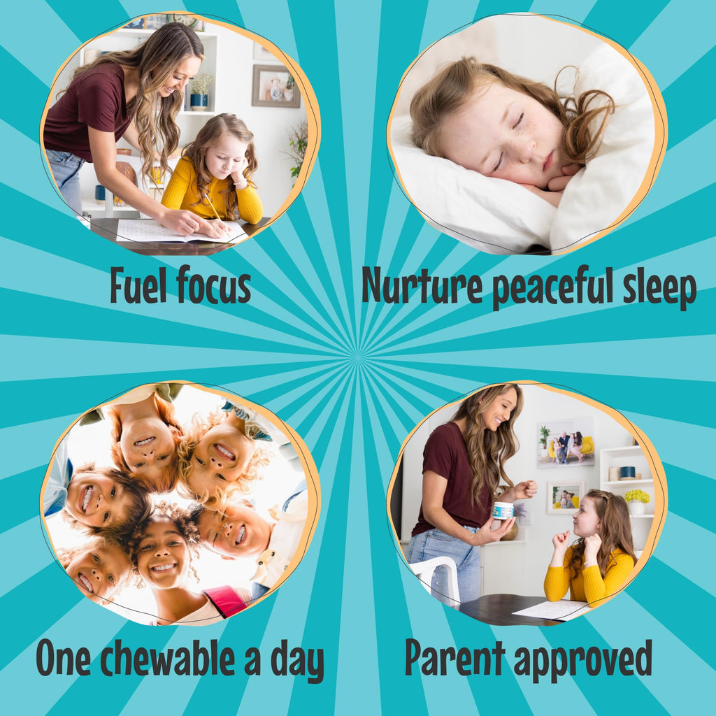 Clarity Prime Super Calm Magnesium Chewable for Kids - 30 Count - image 8