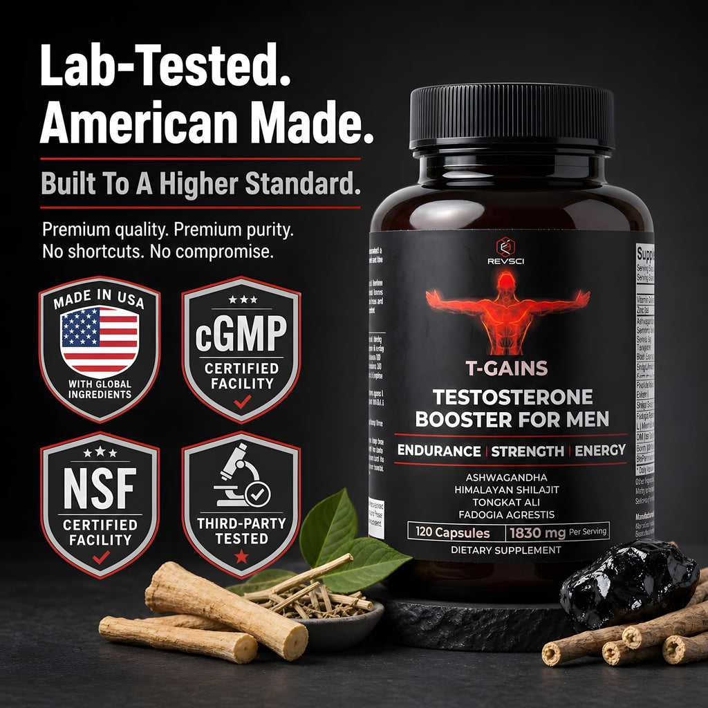 Revolution Science HGH Supplements for Men & Women - Regains Natural