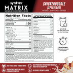 Syntrax Matrix Sustained-Release Protein Powder Snickerdoodle - 5 lbs - image 3