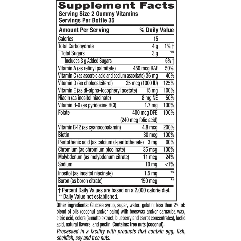 Vitafusion MultiVites Gummy Vitamins - 210 Count (Pack of 3) - image 6