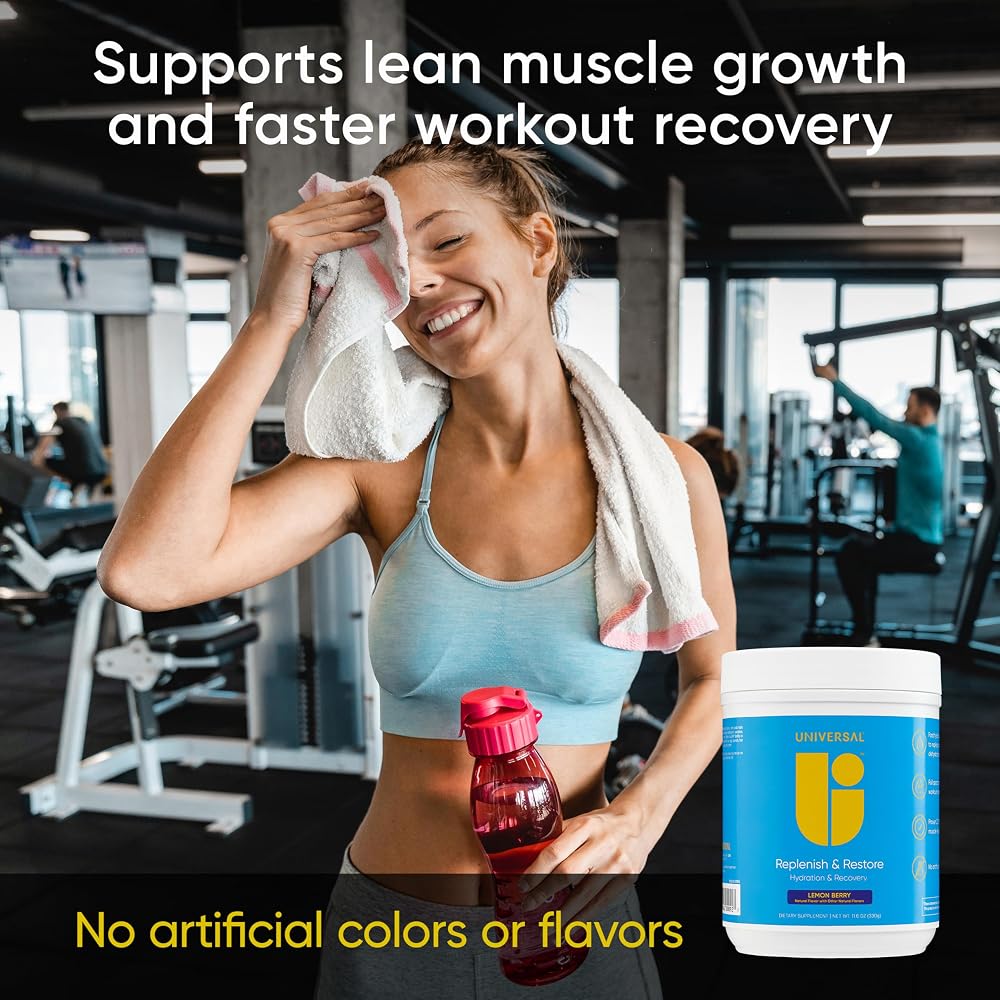 Universal U Replenish & Restore Powder for Muscle Recovery - 30 Servings - image 4