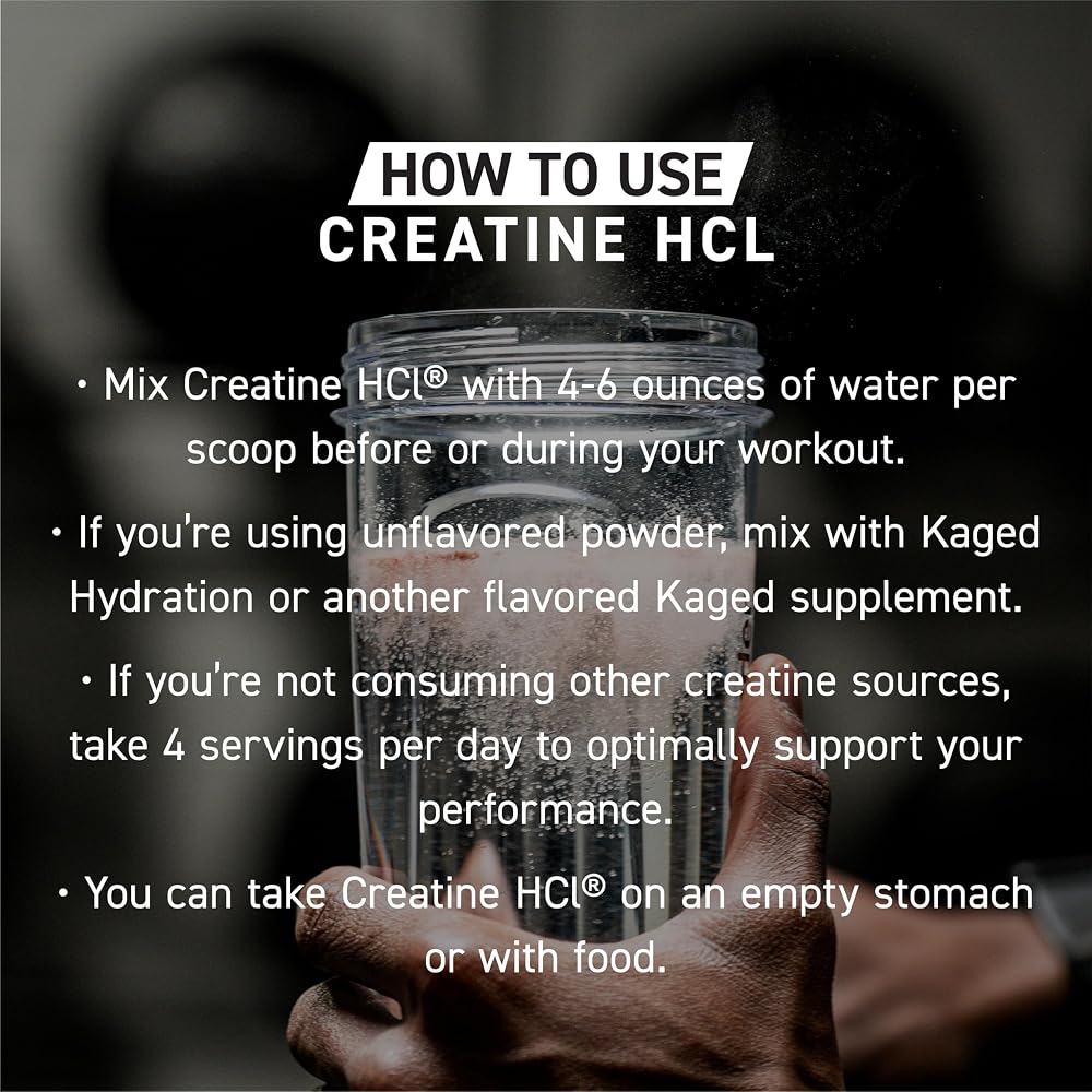Kaged Creatine HCl Capsules