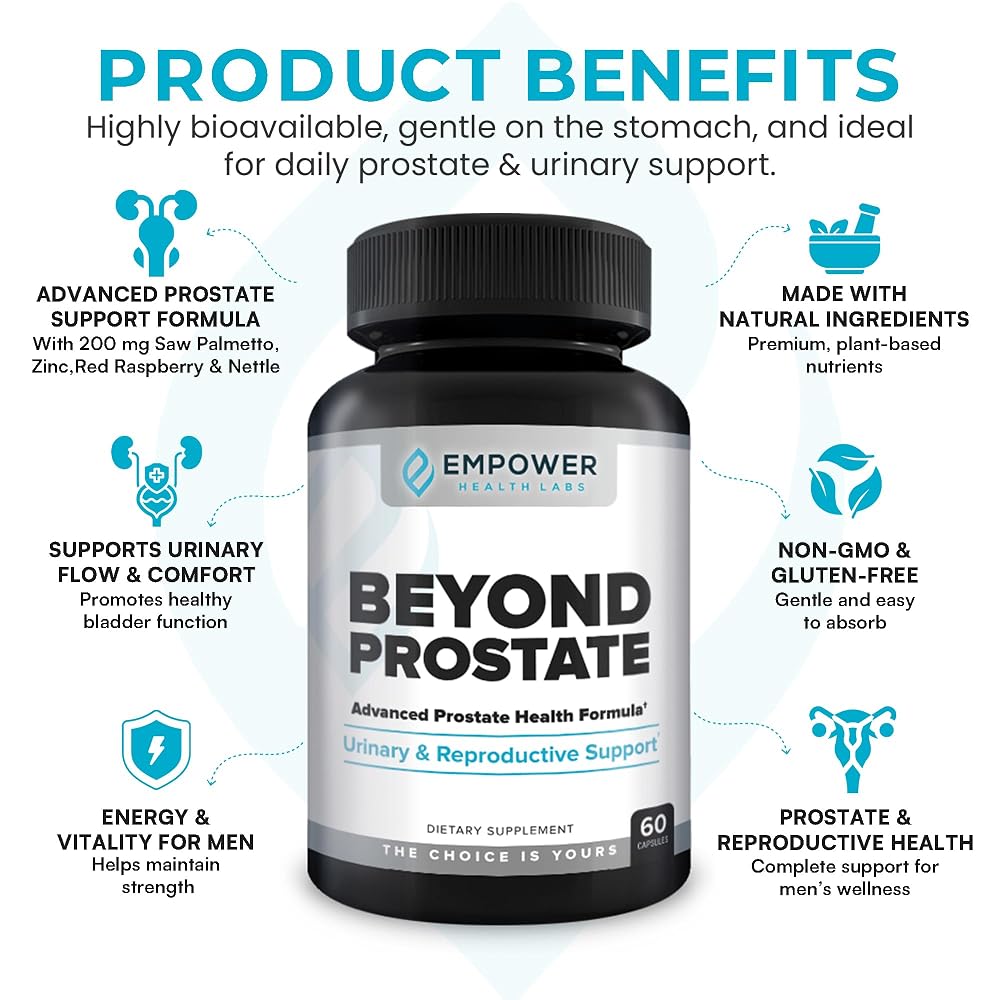 Empower Health Beyond Prostate Supplement - 60 Capsules - image 2
