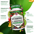 AAMATEC LIFE Daily Multivitamin with Zinc & Fruit/Veggie Blend - 60 Capsules - image 4