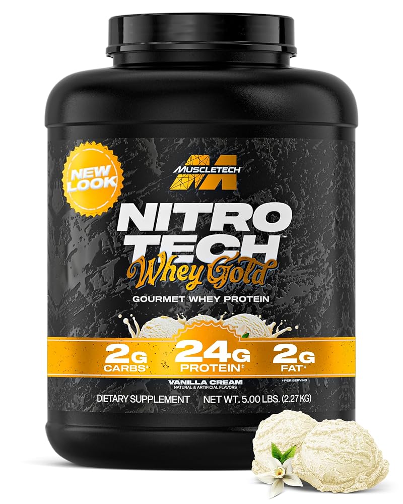 MuscleTech Whey Protein Powder, 24g Protein - image 2