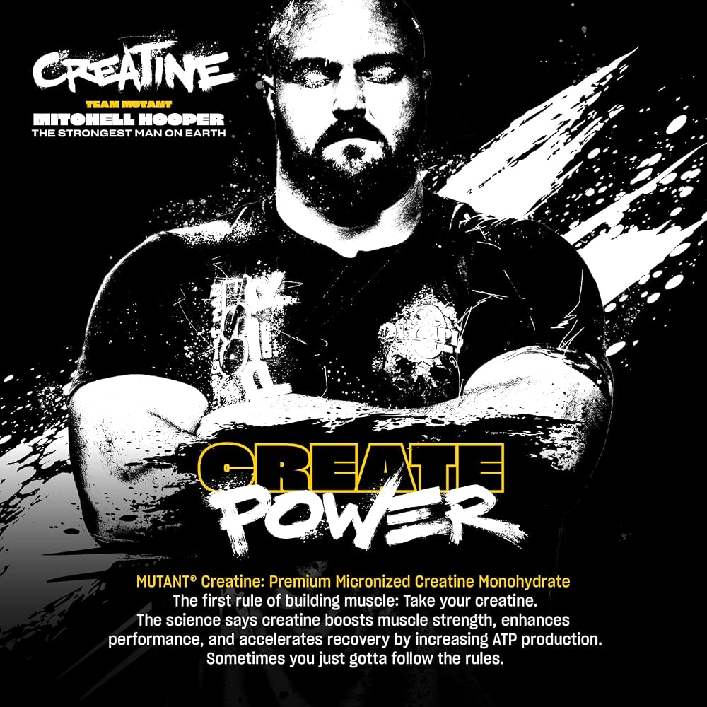 Mutant Creatine Monohydrate Micronized Powder - 300 g - image 3