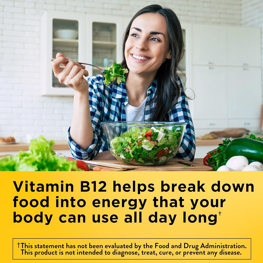 Nature Made Vitamin B12 1000 mcg Time Release - 75 Tablets - image 3
