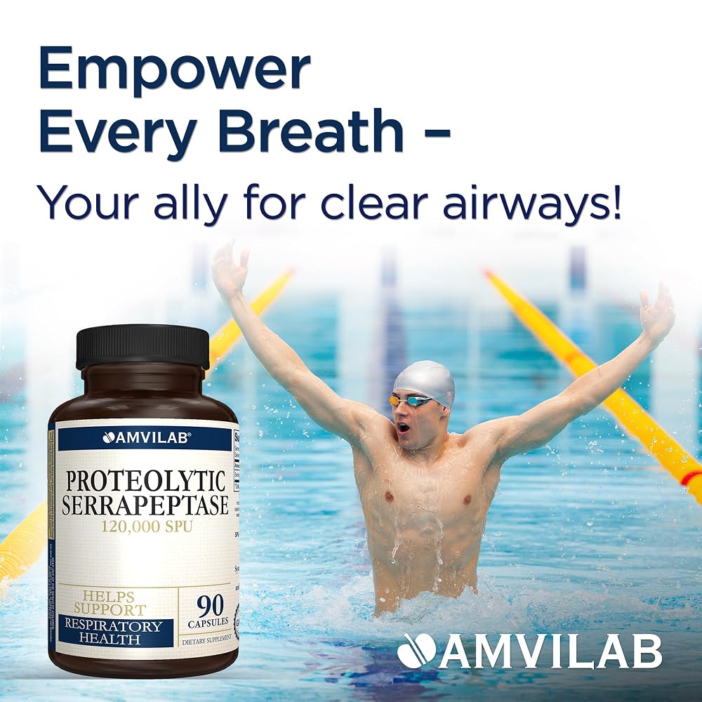 AMVILAB Proteolytic Enzymes - Reduces Edema & Inflammation from