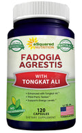 aSquared Nutrition Fadogia Agrestis with Tongkat Ali - 120 Capsules