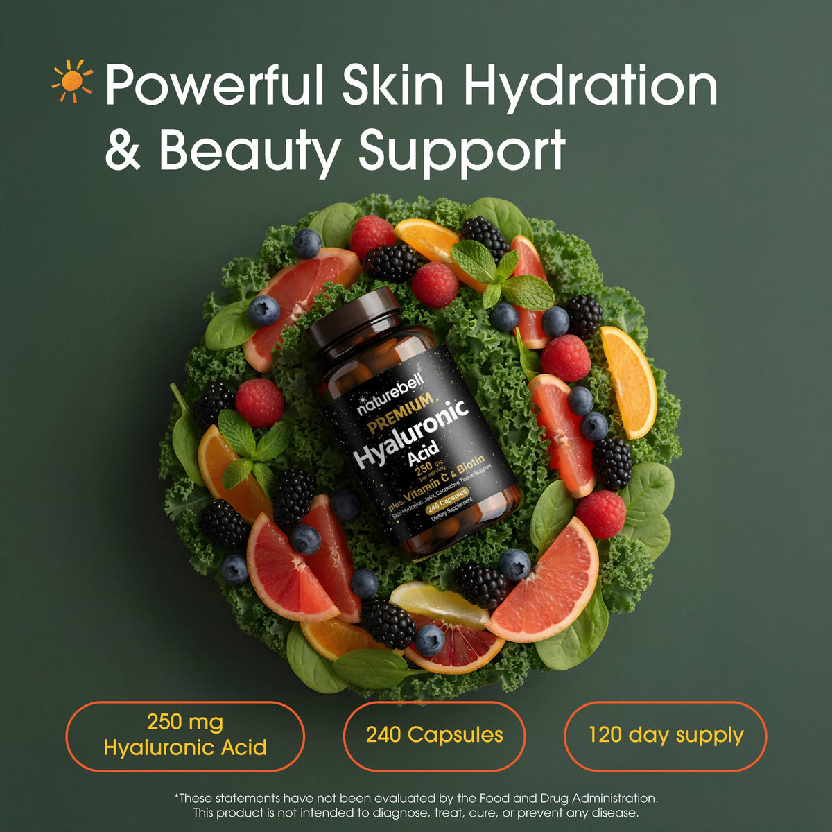 NatureBell Hyaluronic Acid Supplements 250mg Parent