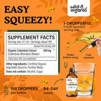 Wild & Organic Calendula Flowers Antioxidant Drops - 4 fl oz - image 3