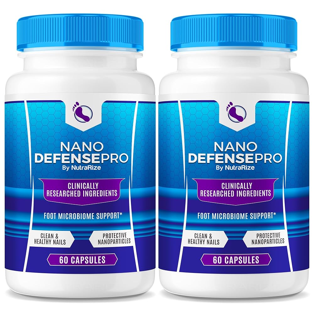 NutraRize Nano Defense Pro Nail Support Capsules - 120 Capsules