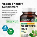 BIO KRAUTER Goldenseal Root Immune & Respiratory Support - 100 Capsules - image 5