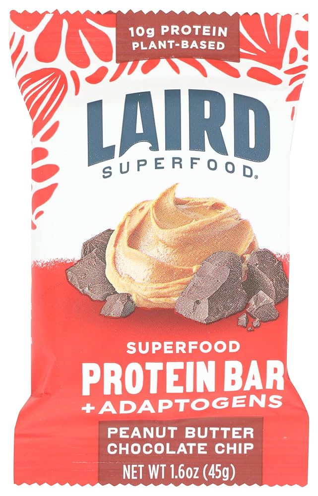 Laird Peanut Butter Chocolate Chip Protein Bar - 1.6 oz