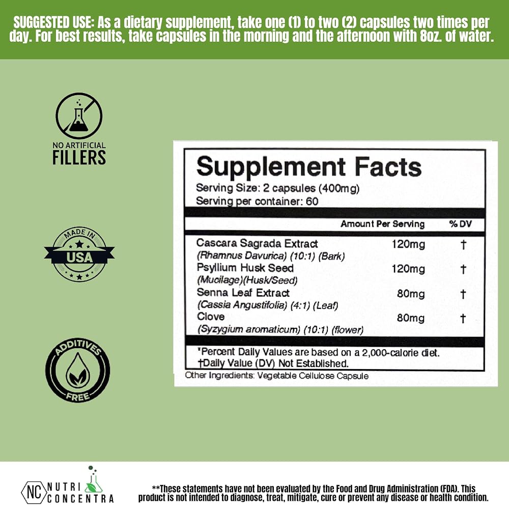 Herbs SRA ColonDetox+ Digestive Support - 120 Vegetarian Capsules - image 4