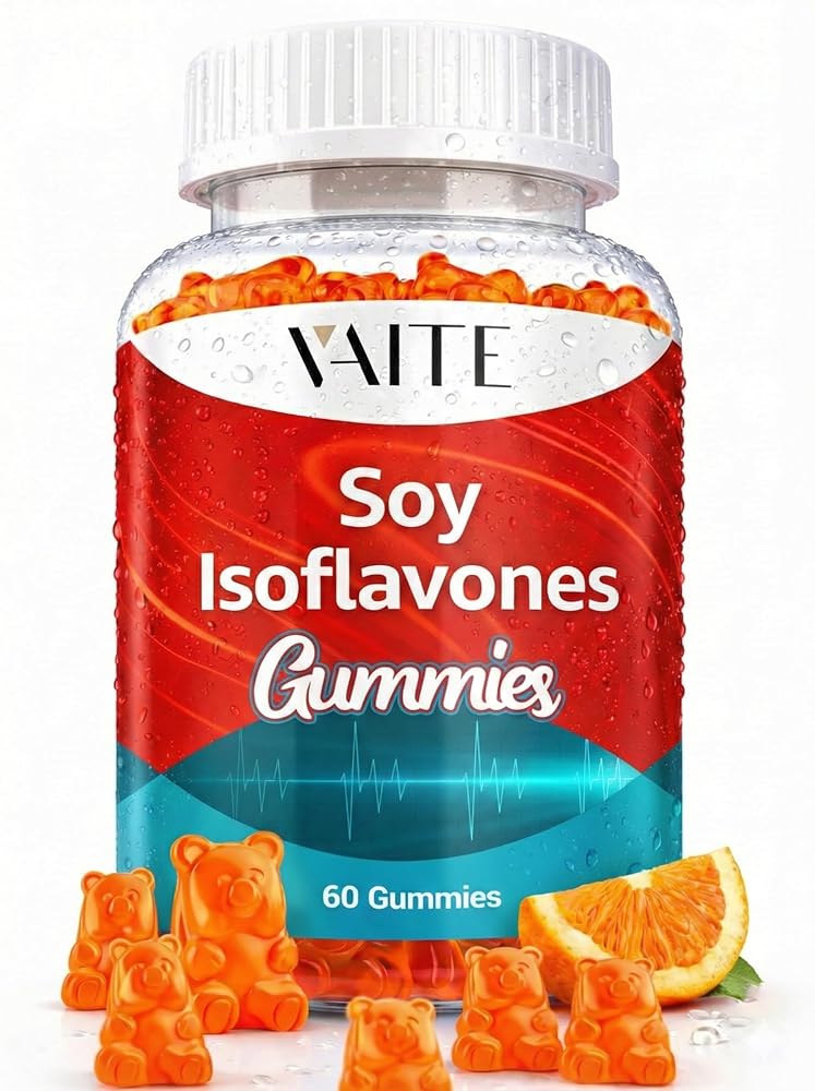 VAITE Soy Isoflavones Gummies for Women Menopause Relief - 60 Gummies