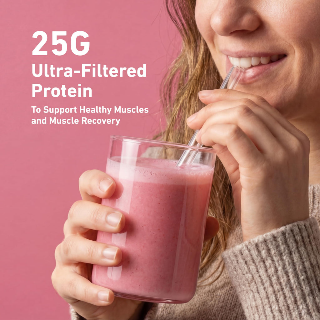 Isopure Zero Carb Whey Isolate Protein Powder Strawberries & Cream - 3 lb - image 3