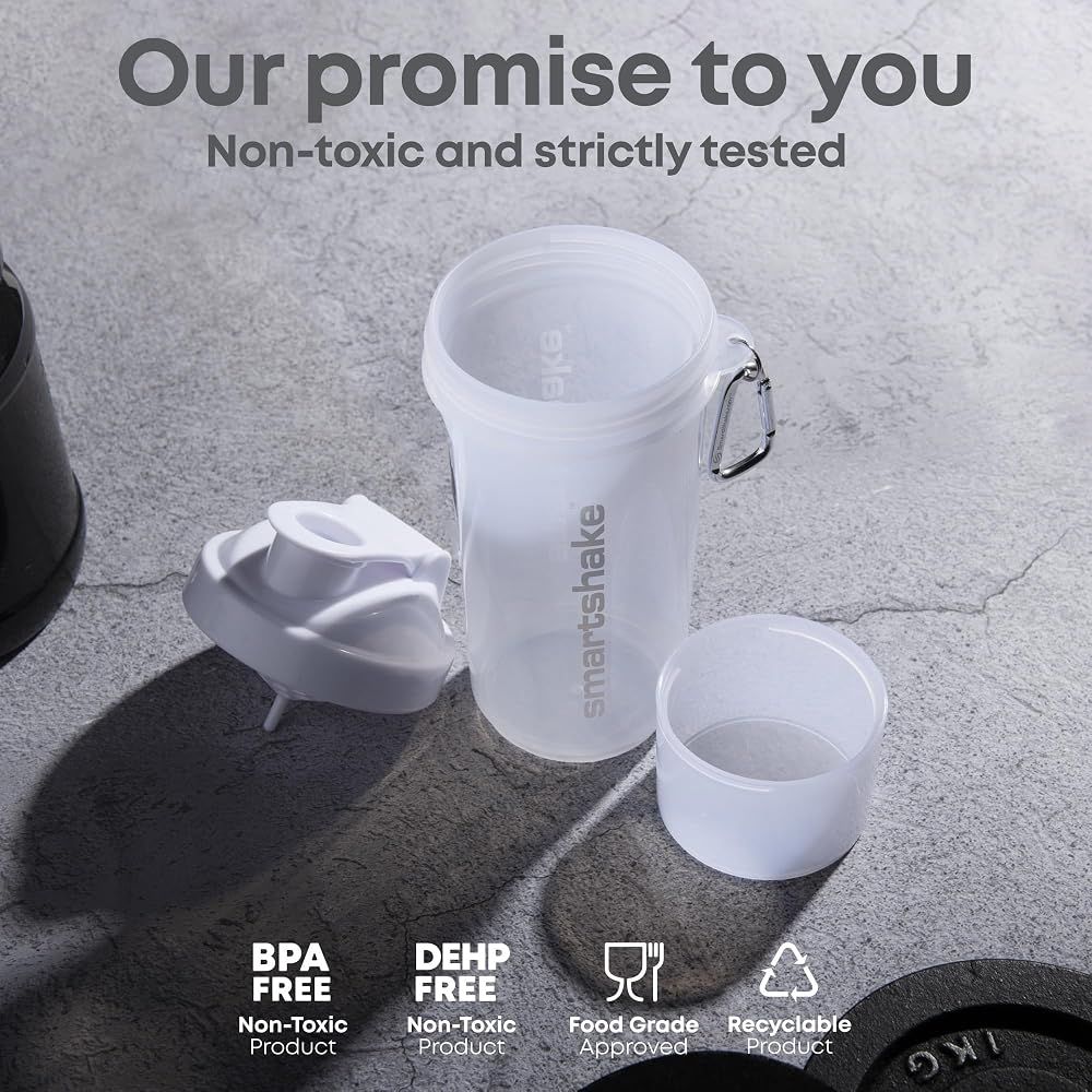Smartshake 4 Pack Protein Shaker Bottle