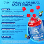 EnvyCure Magnesium Gummies Triple Complex for Calm - 120 Count - image 6