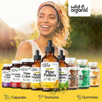 Wild & Organic Pine Pollen Tincture - 4 fl oz - image 5