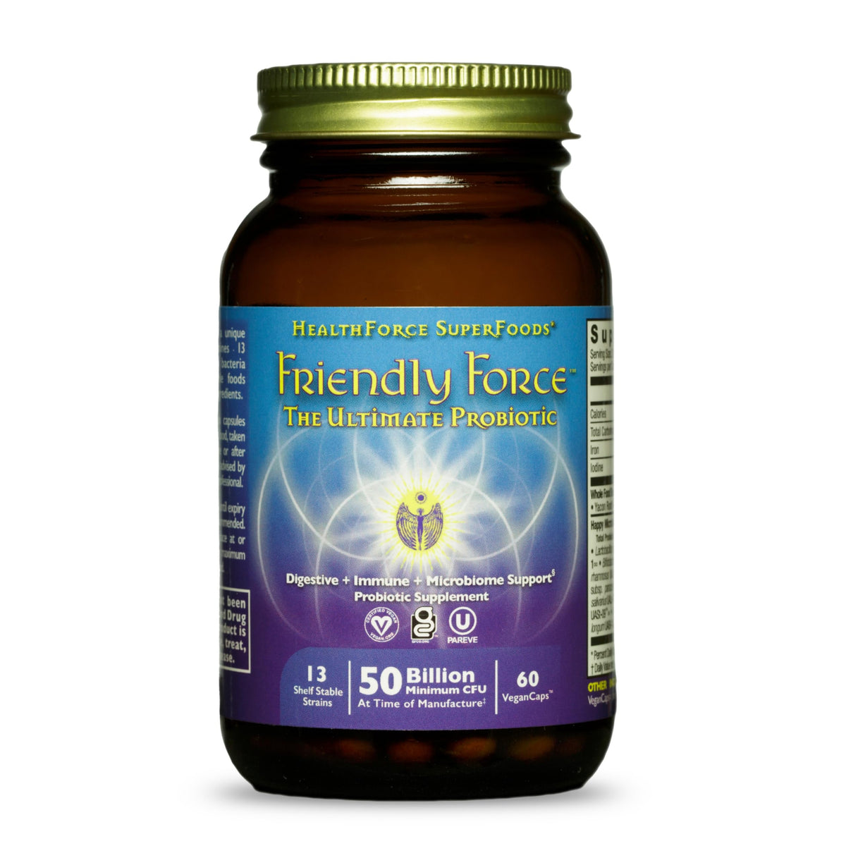 HEALTHFORCE SUPERFOODS Friendly Force Probiotic - 60 Capsules
