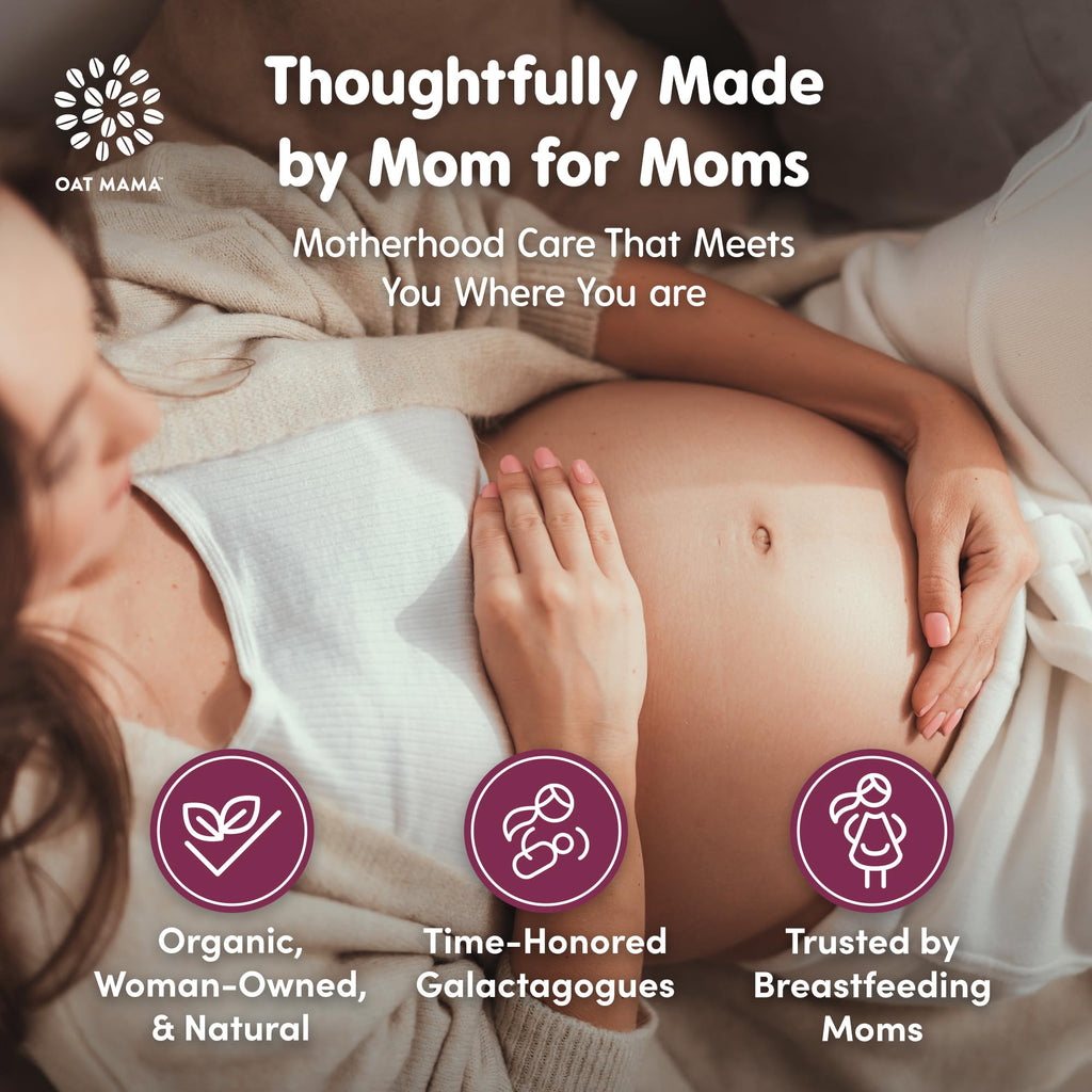 OAT MAMA Organic Lactation Supplement Fenugreek-Free - 60 Capsules - image 6