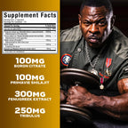 MuscleTech AlphaTest Testosterone Booster for Men - 240 Capsules - image 4