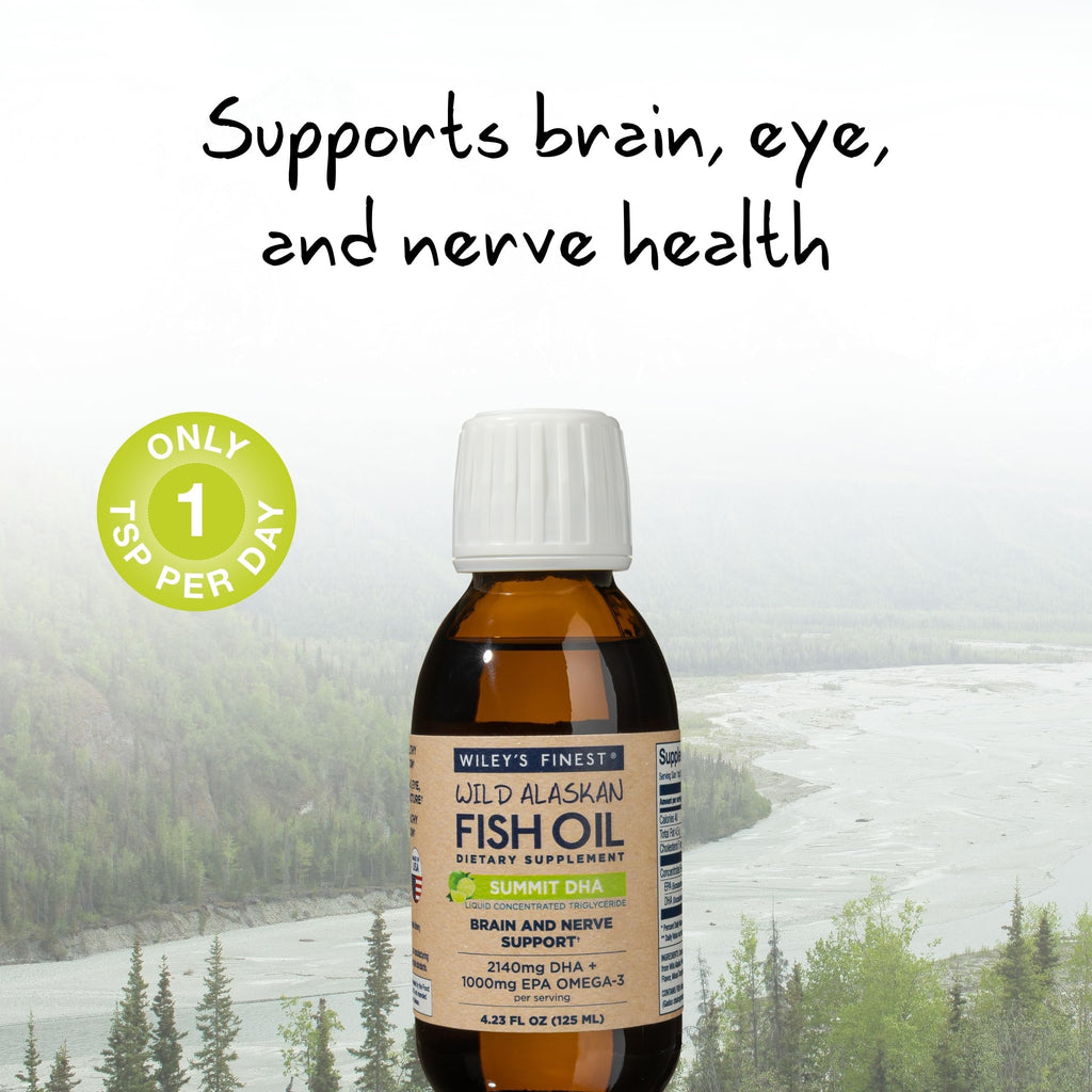 Wiley's Finest Wild Alaskan Fish Oil Summit DHA Liquid - 4.23 Fl Oz - image 3