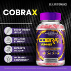 IDEAL PERFORMANCE CobraX All Natural Gummies - 60 Gummies - image 4