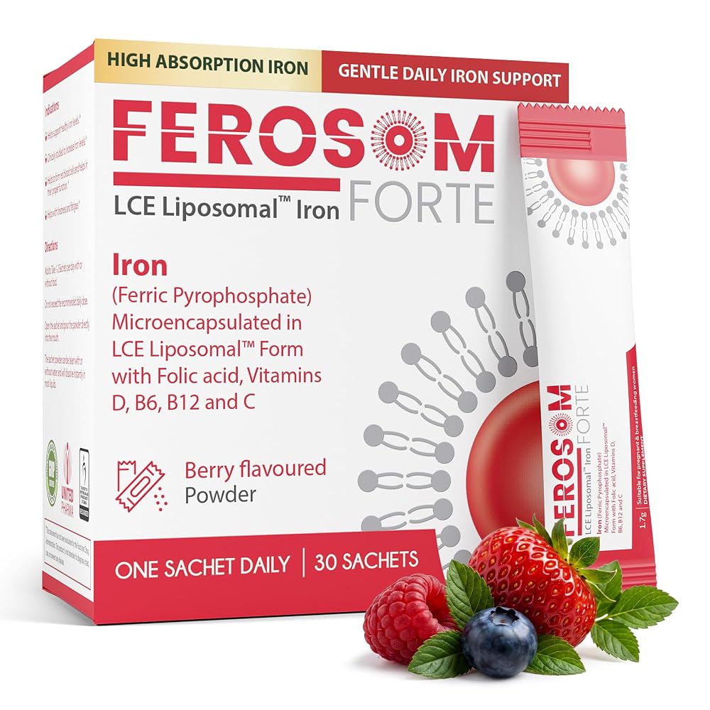 Ferosom Forte LCE Liposomal Iron Supplement