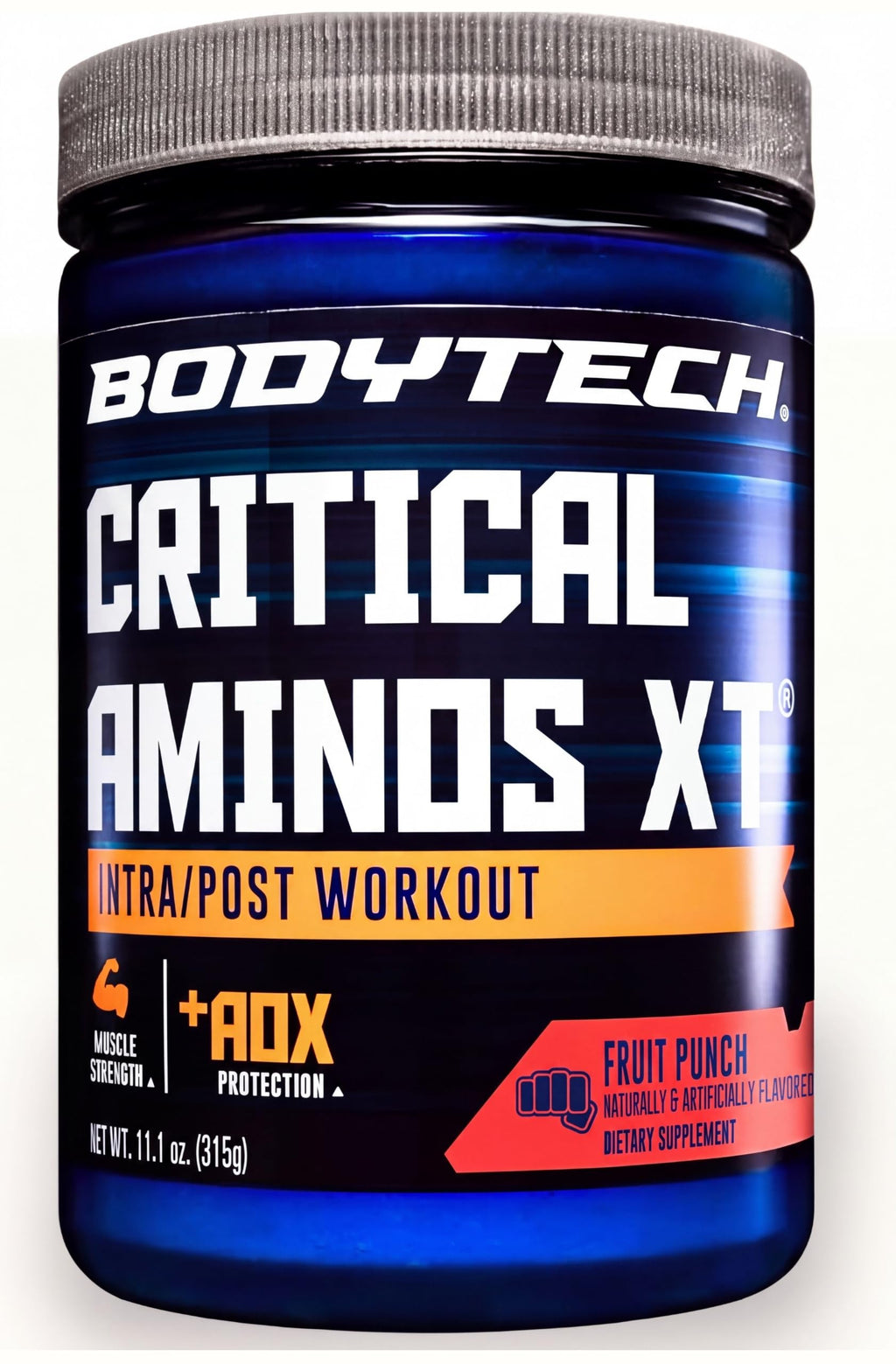 BodyTech Critical Aminos XT Powder Fruit Punch - 45 Servings