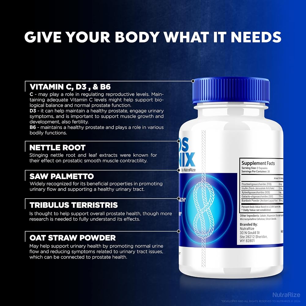 NutraRize Prostonix Prostate Support Capsules - 120 Capsules - image 5