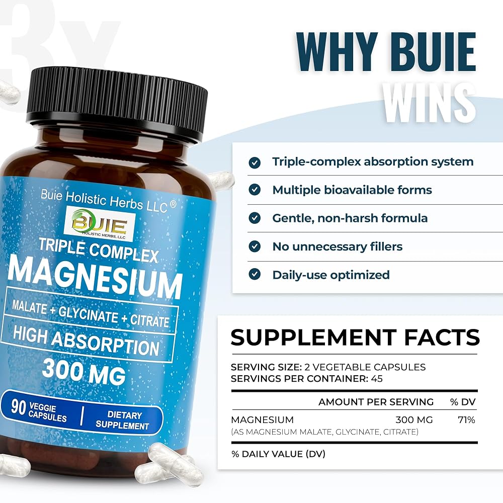 BUIE Triple Complex Magnesium 300mg