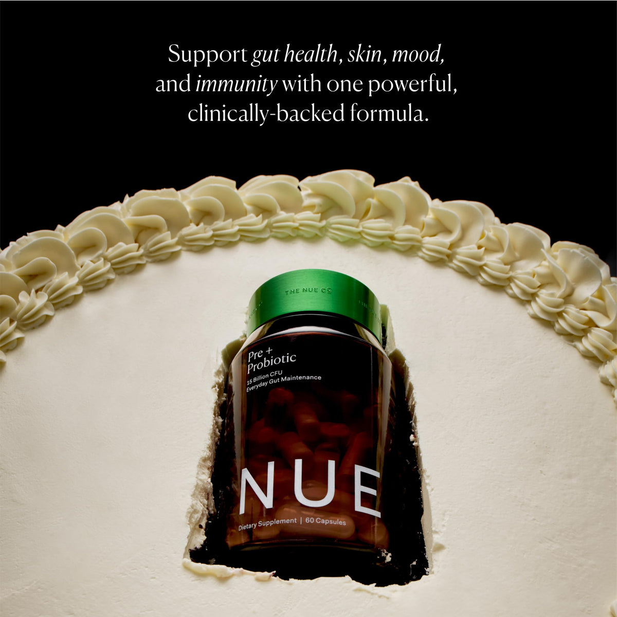 The Nue Co. Pre + Probiotic Supplement Synbiotic - 60 Capsules - image 6