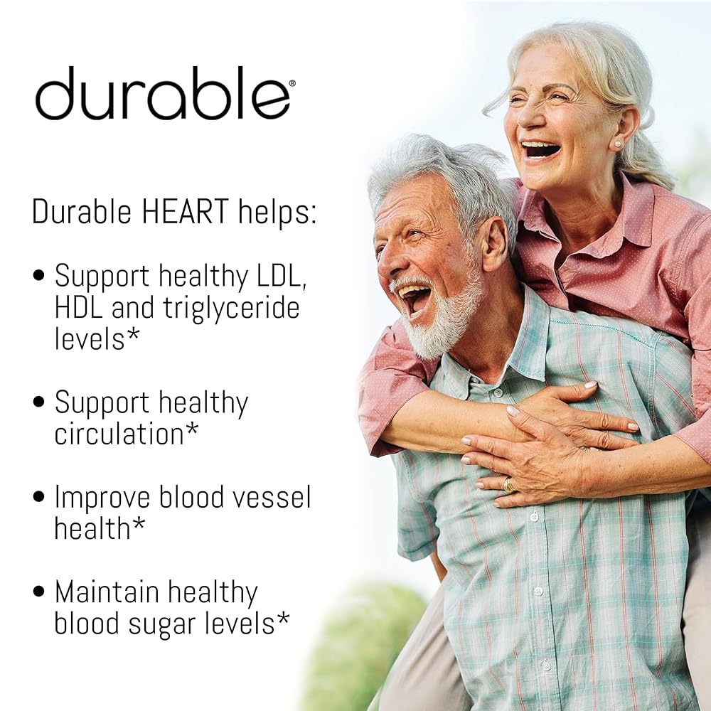 Durable Heart 1,000 mg Extra-Strength Bergamonte Citrus Bergamot