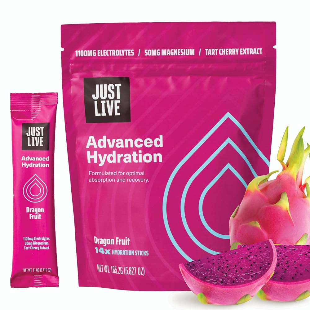 Just Live Active Hydration - Dragon Fruit