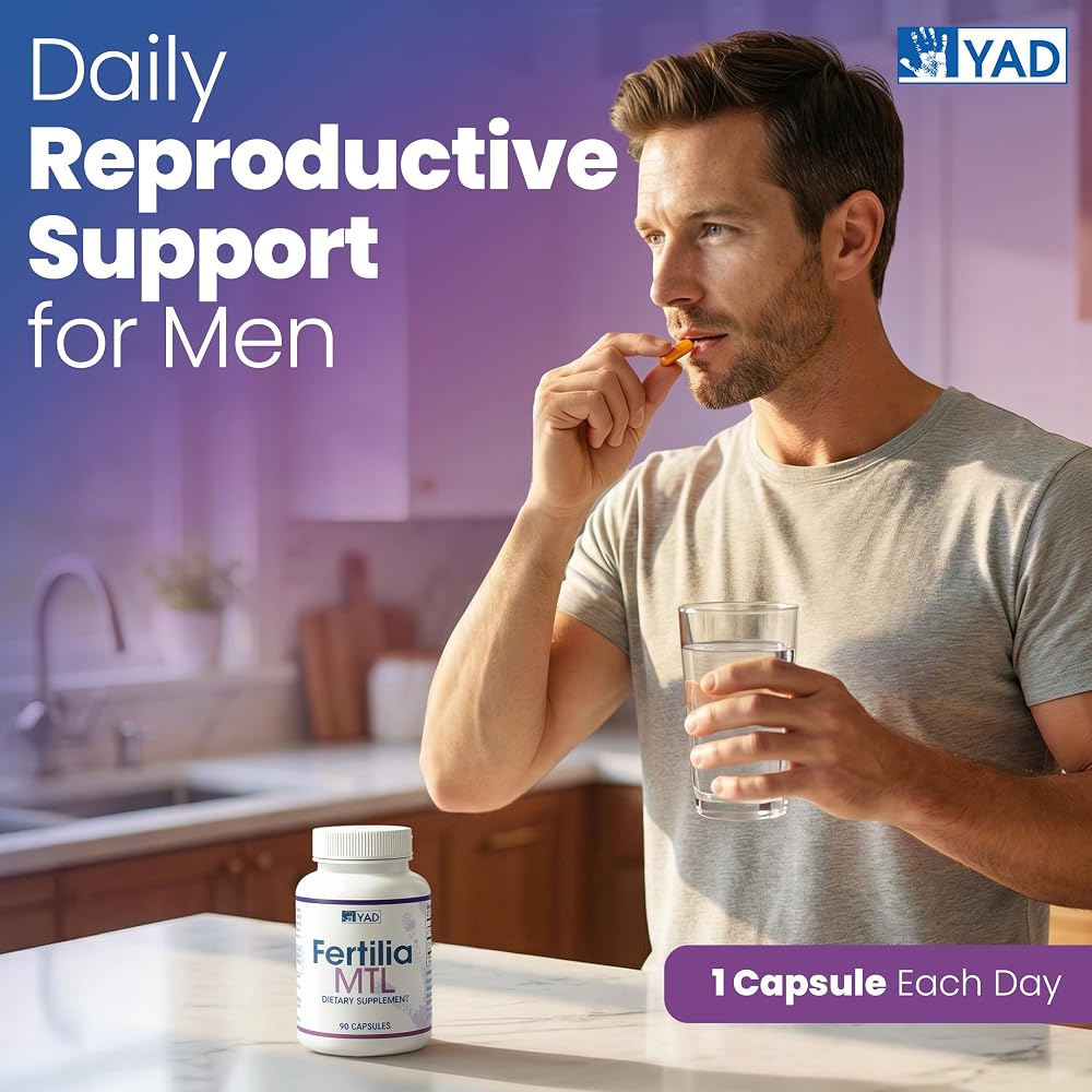 Fertilia MTL Male Fertility Supplement CoQ10 Lycopene - 90 Capsules - image 5