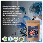 Blessfull Healing Organic Fig Powder 100% Pure Natural 200 Gram /