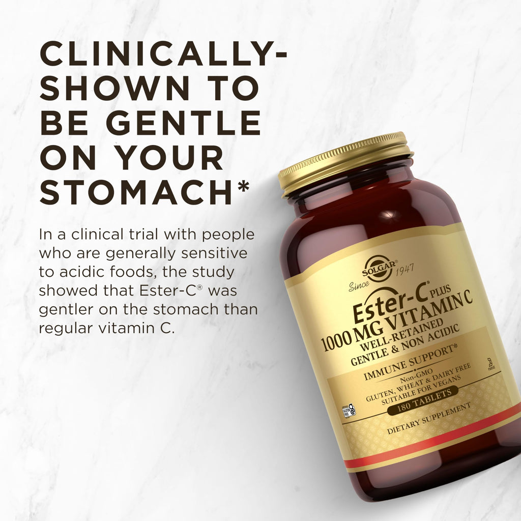 Solgar Ester-C Plus 1000 mg Vitamin C (Ascorbate Complex)