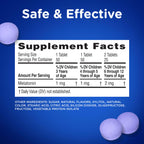 Zarbee's Kids Melatonin Sleep Chewable Tablets 1mg - 50 Tablets - image 5