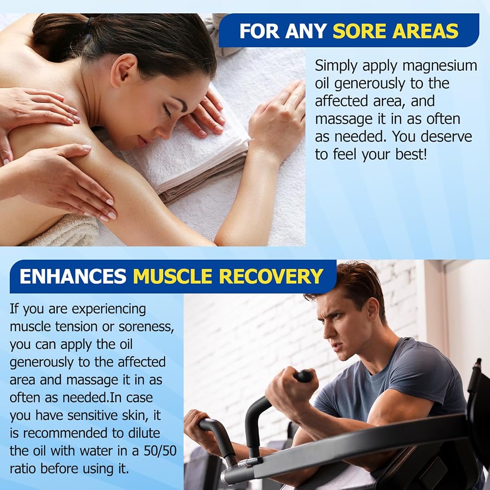 WeiWeiLa Magnesium Oil Spray for Muscle Recovery - 4 Fl Oz - image 4