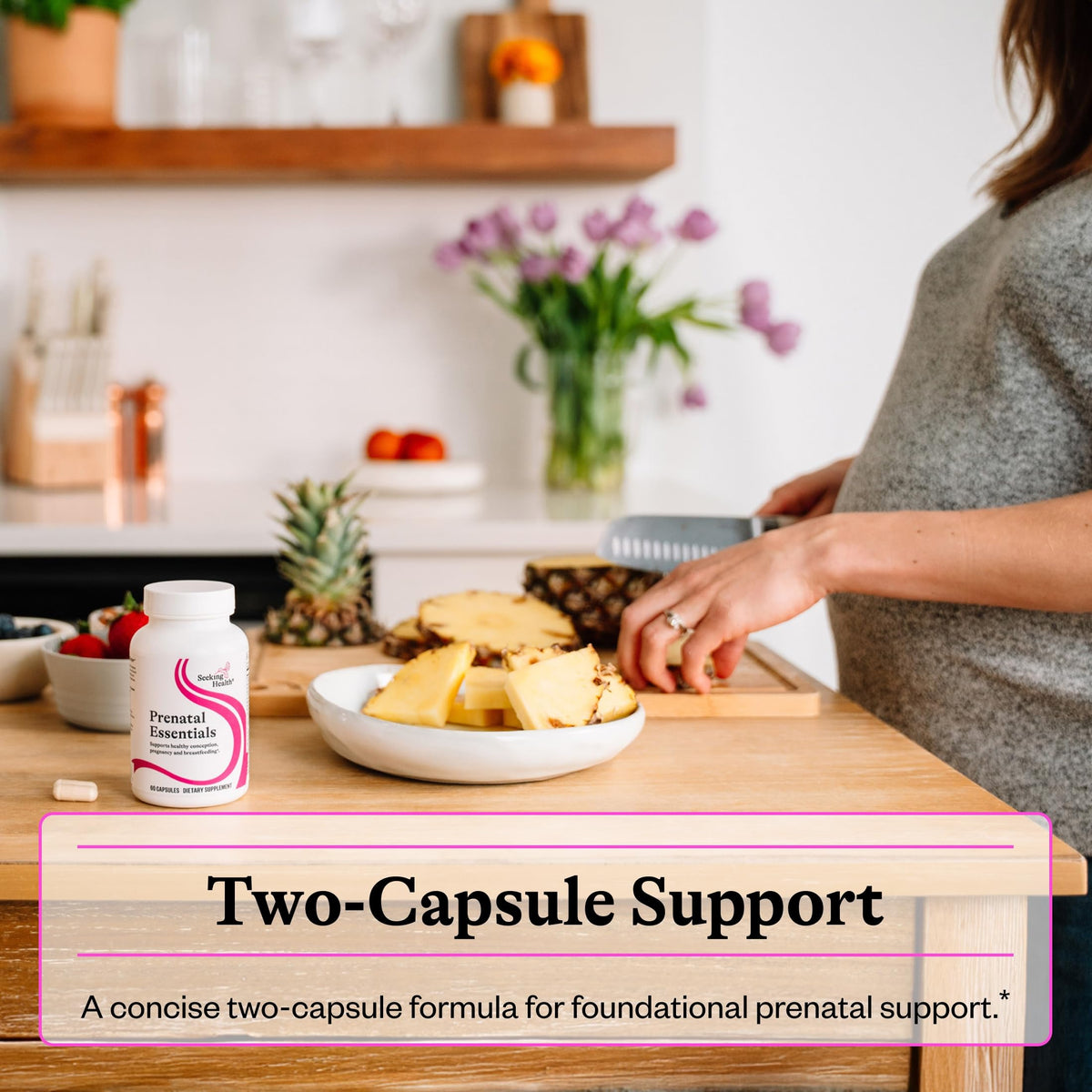 Seeking Health Prenatal Essentials Brain Health Support - 60 Capsules - image 4