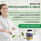 GREENVIFY ProviaDenta Gold Max Oral Probiotics 40 Billion CFU - 120 Capsules - image 5