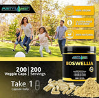 Purity's Best Boswellia Serrata Extract Immune Support - 200 Vegetarian Capsules - image 4