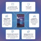Zleep New Sleep Patches w/Dream Complex and Melatonin to Promote
