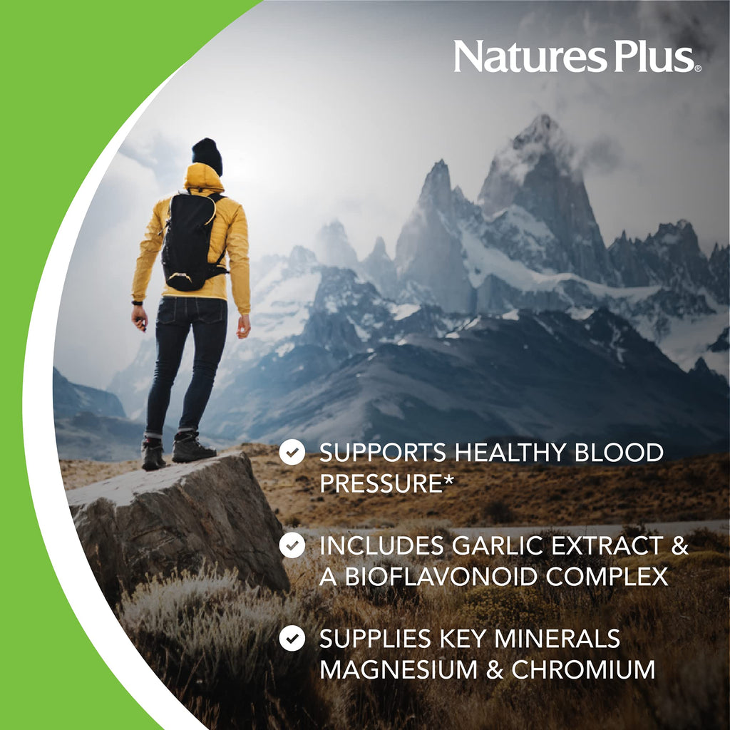 NaturesPlus Hypertrol Rx-Blood Pressure Magnesium & Chromium - 60 Tablets - image 3