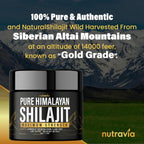 Nutravia Shilajit Pure Himalayan Organic Resin - 600mg - 2 Pack - image 6
